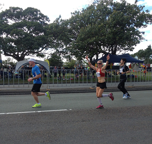 Sinead, this Marathon running is easy!